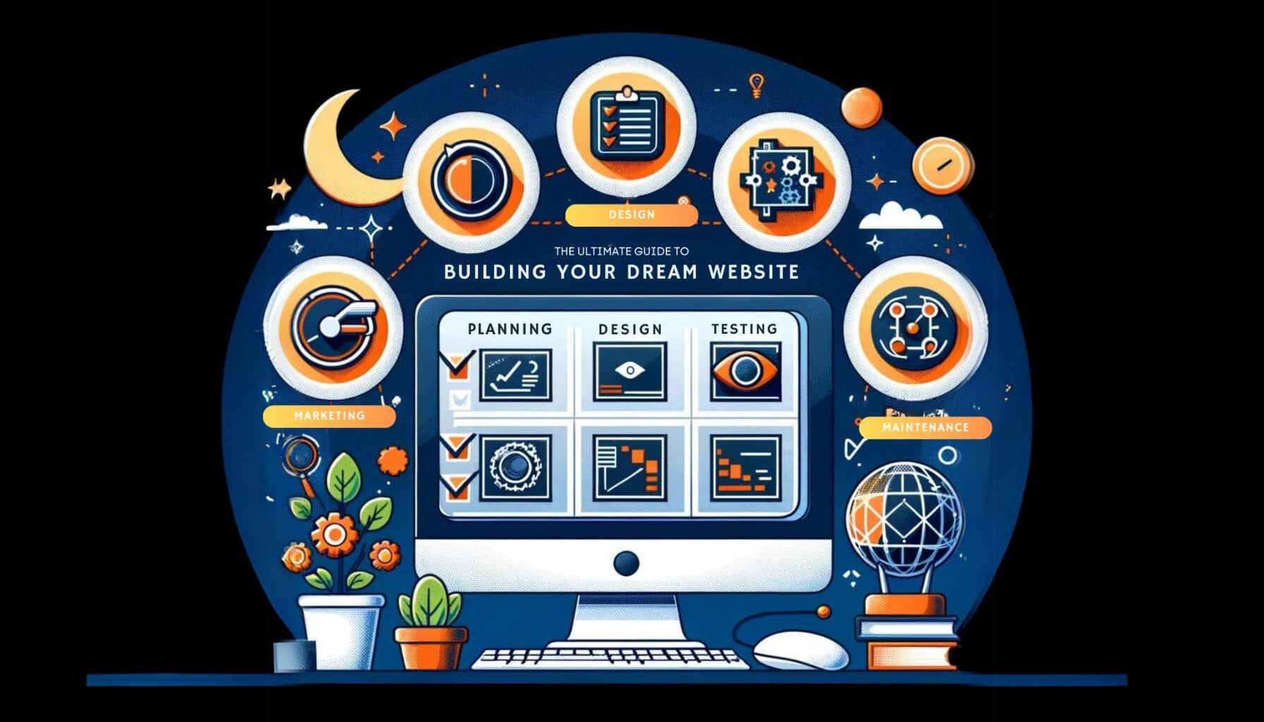 The Ultimate Guide to Building Your Dream Website in 6 Key Phases
